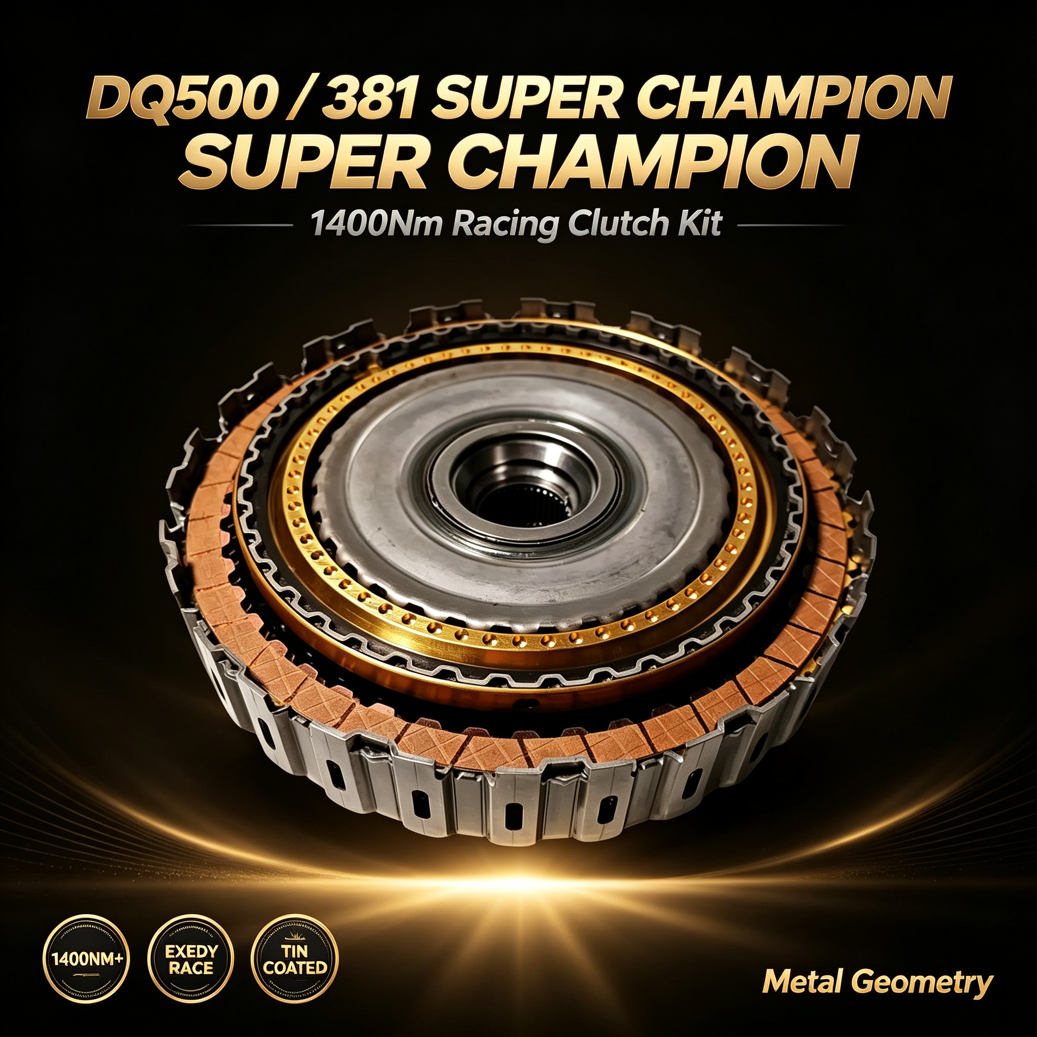 1783947467479 DQ500/381 super champion 1400 racing clutch kit - Image 1