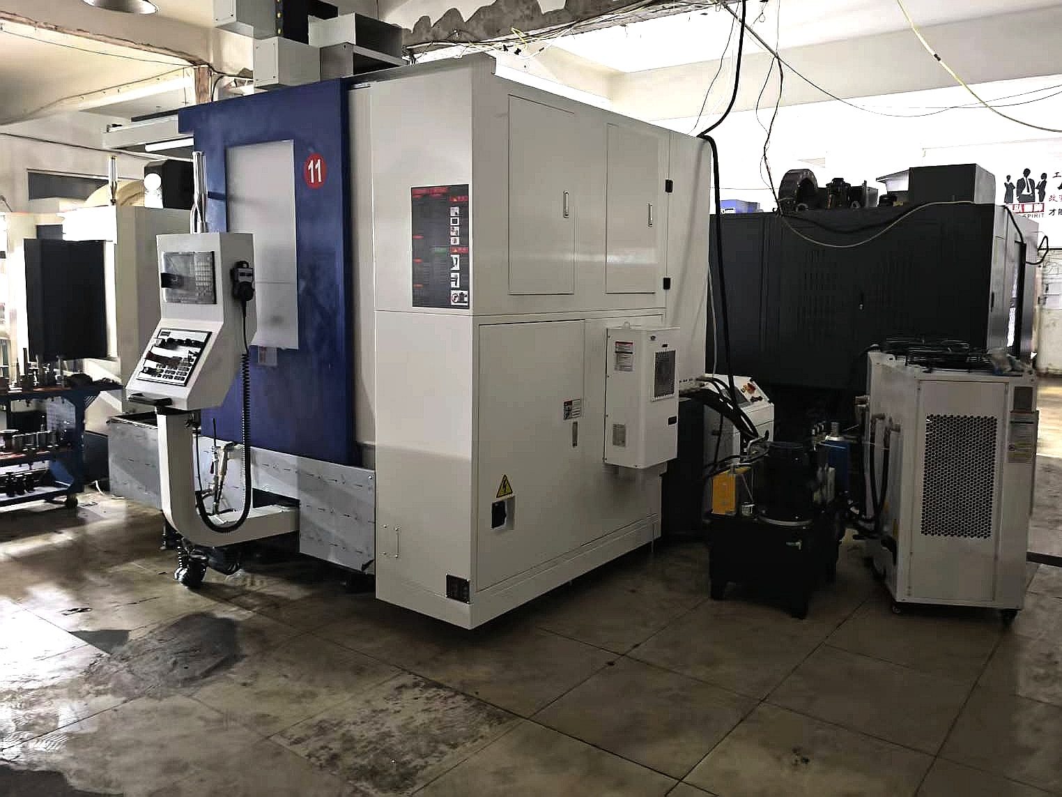 Our 5-axis CNC machining center