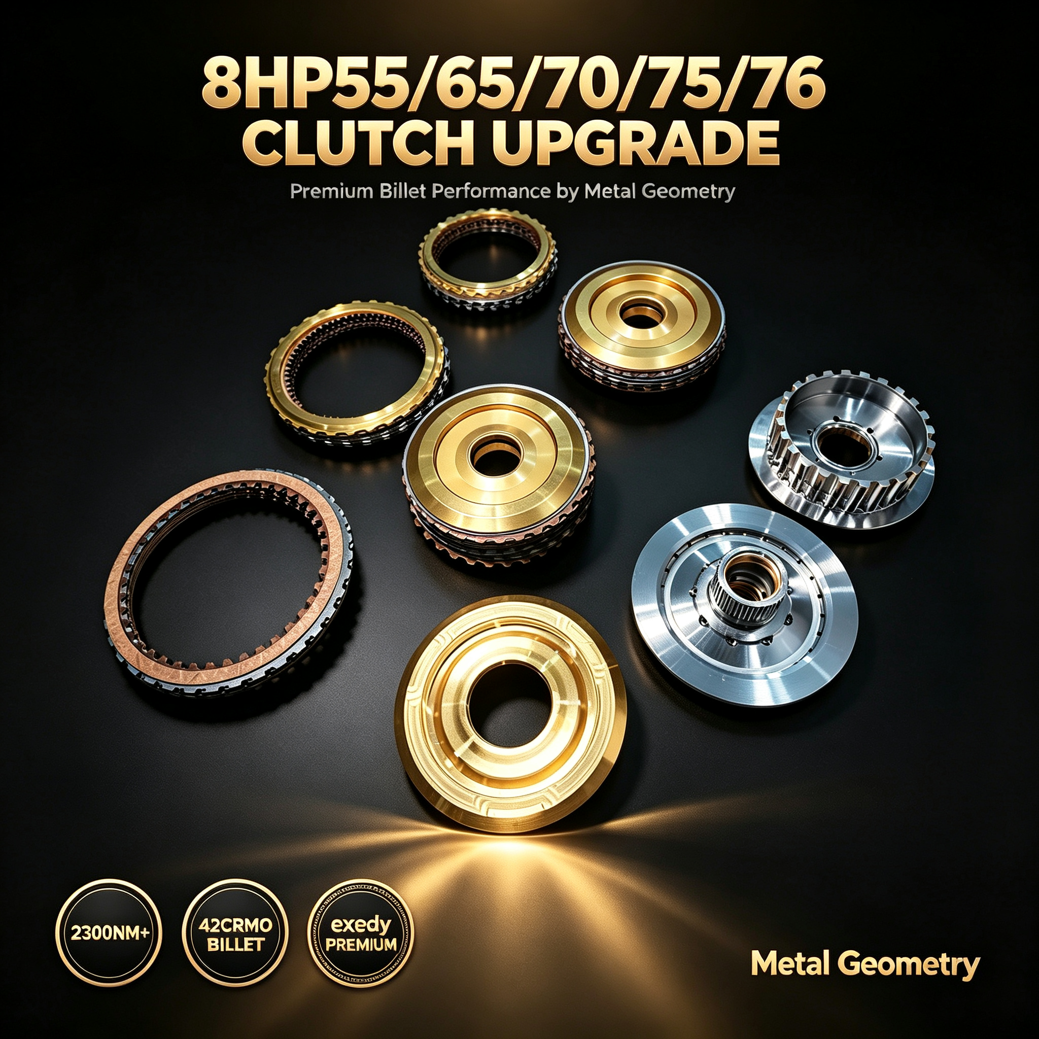 1783944707055 8hp55/65/70/75/76 upgrade clutch kits - Image 1