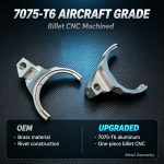 02M/02Q 3/4 gear 7075-T6 shift fork - Image 2