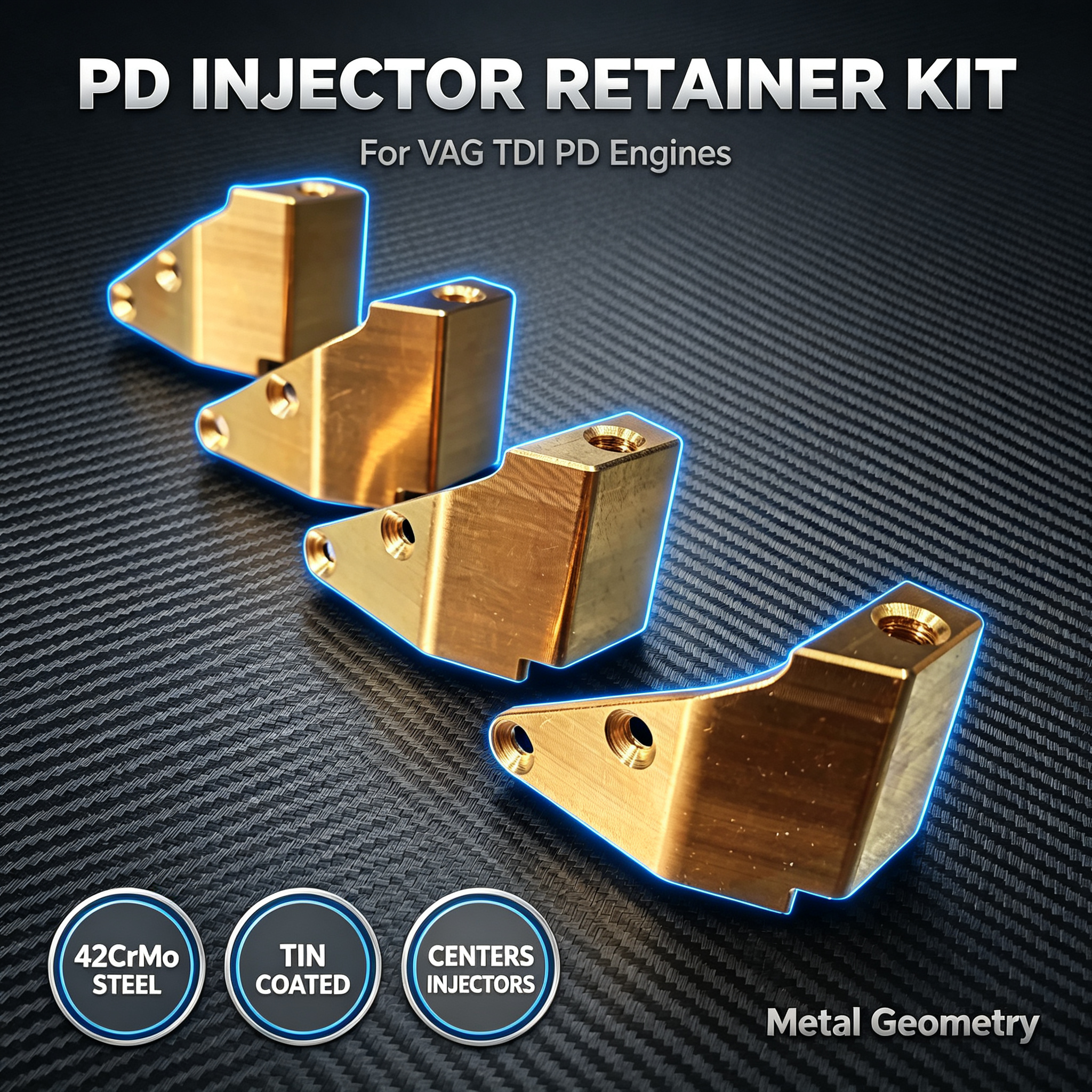1783949501312 Injector Retainer Kit for Various VAG TDI PD Engines - Image 1