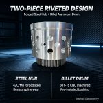 8HP45/50/55/65/70/75/76 Billet CNC D Drum - Image 3